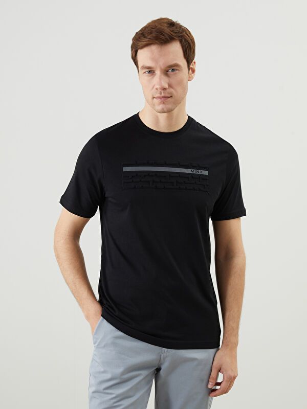 Moudda LC Waikiki - T-shirt imprimé manches courtes en jersey pour Homme - Tunisie 1