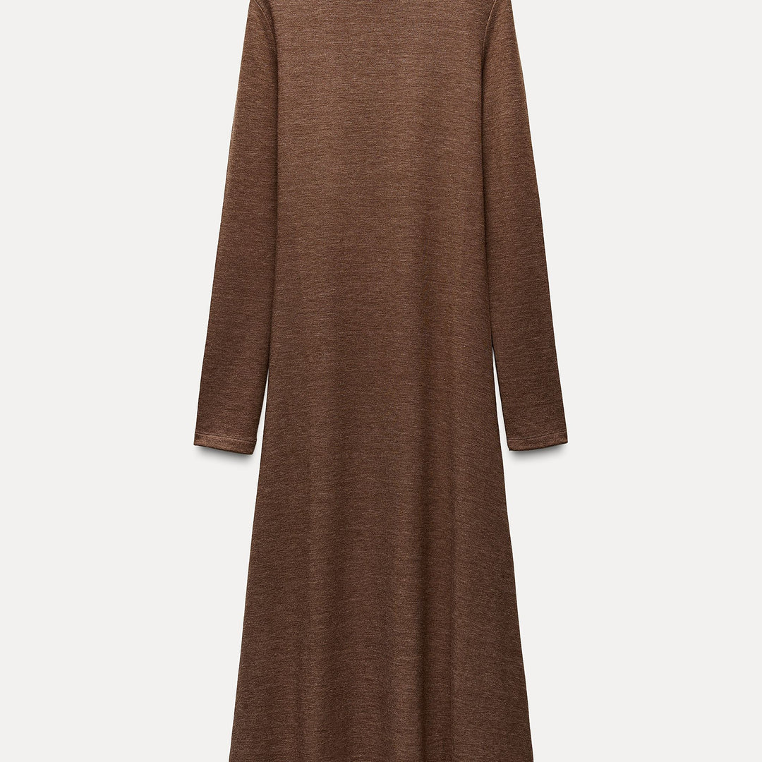 Moudda ZARA - Robe Douce Col Rond Manches Longues - Tunisie 1