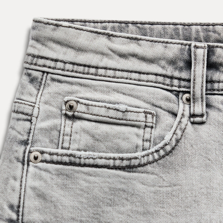 Moudda ZARA - Jean relaxed slim gris - Tunisie 3