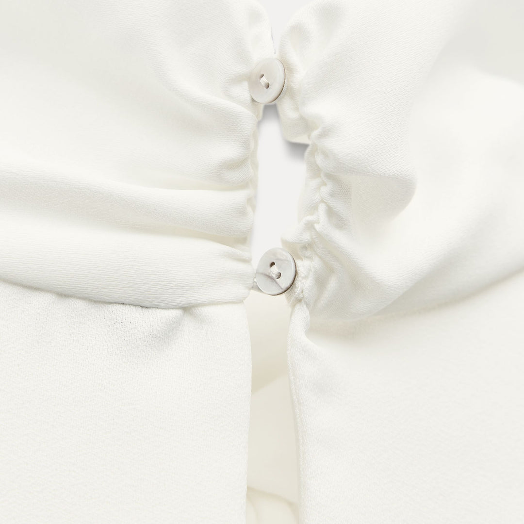 Moudda ZARA - Chemise satin détail nœud encolure manches longues - Tunisie 4