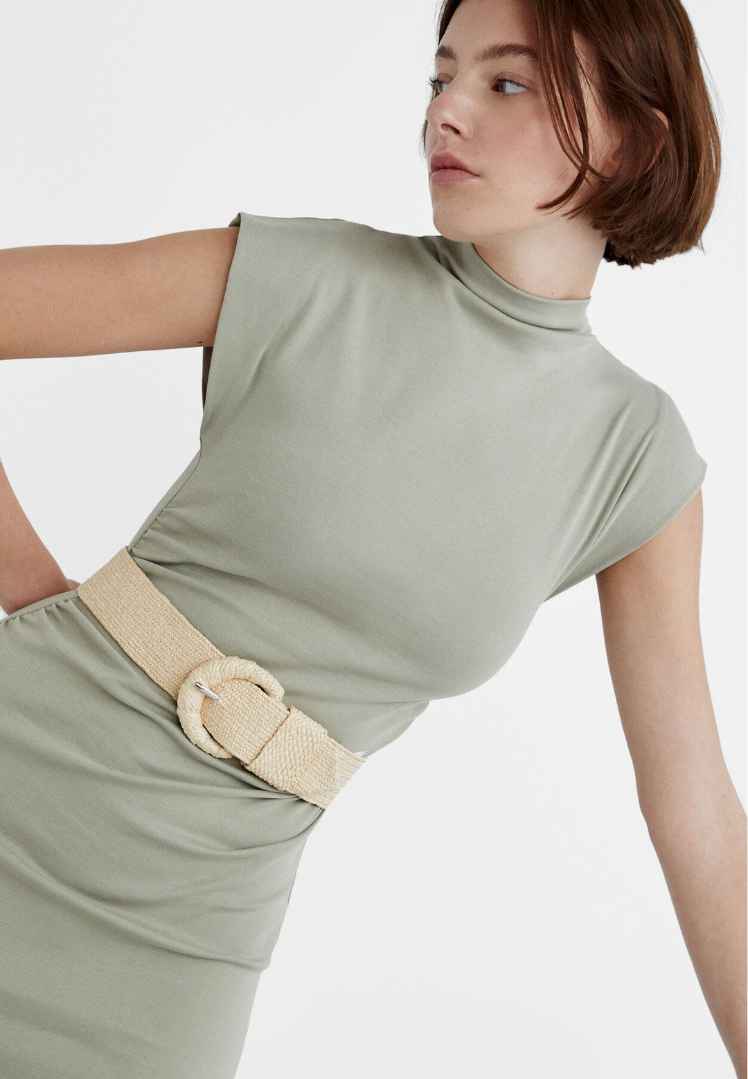 Moudda STRADIVARIUS - Ceinture Basique en Rafia - Tunisie 3