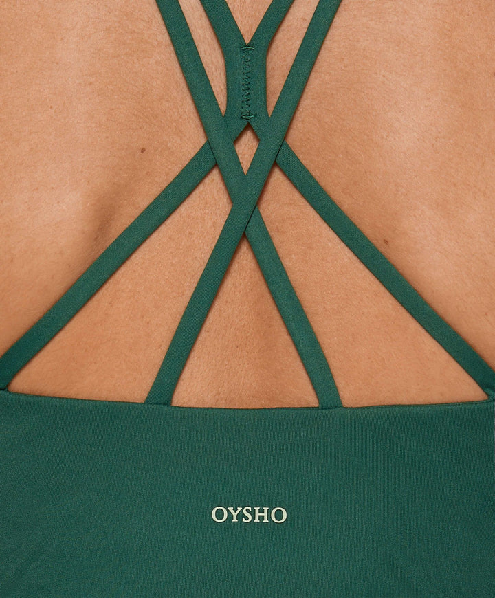 Moudda Oysho - Débardeur Halter Comfortlux Dos à Bretelles - Tunisie 4