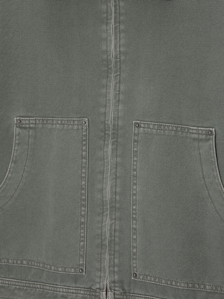 Moudda PULL & BEAR - Veste Coton Lavé Teinture Garment - Tunisie 2