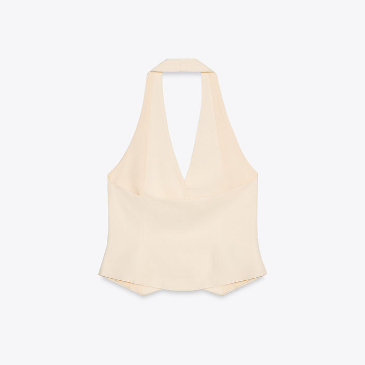 Moudda ZARA - Gilet Halter Lin - Cintré - Tunisie 2