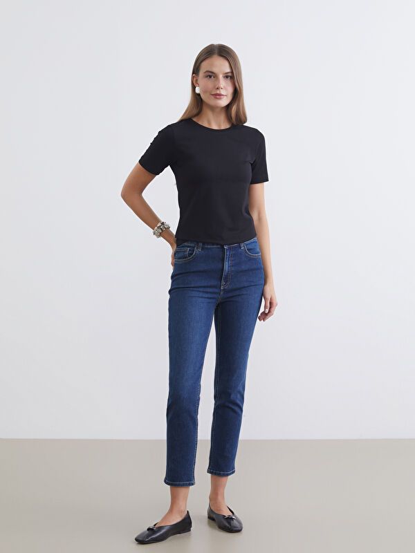 Moudda LC Waikiki - Body basique manches courtes en jersey pour Femme - Tunisie 2
