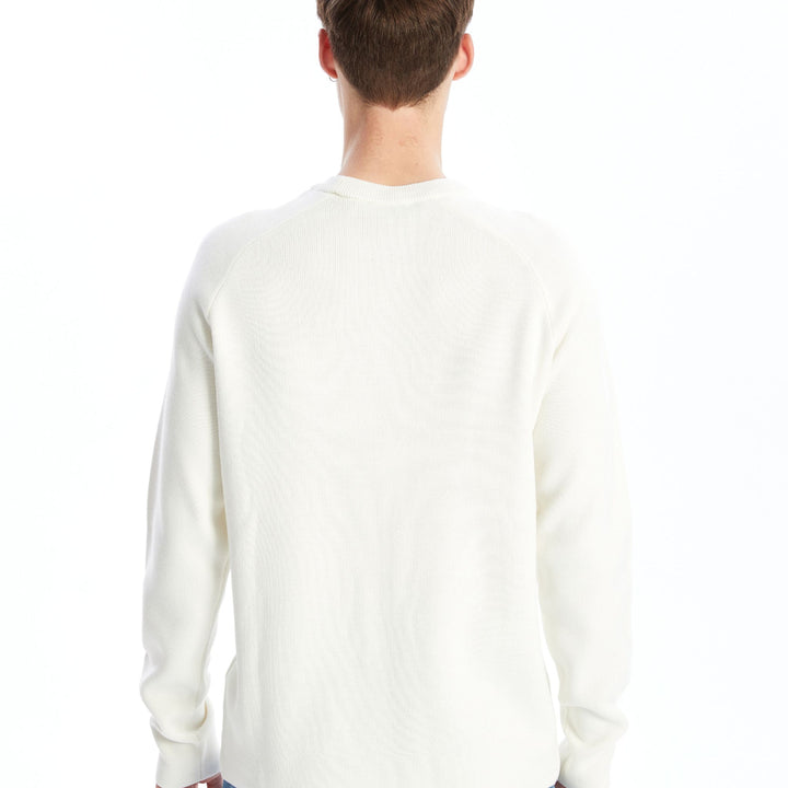 Moudda LC Waikiki - Pull en tricot Homme Ecru - Tunisie 4