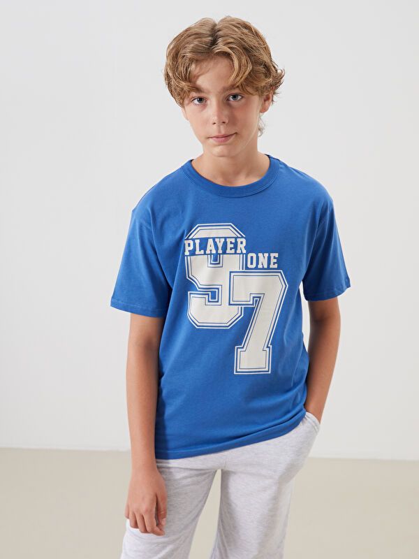 Moudda LC Waikiki - T-shirt manches courtes en jersey pour Garçon - Tunisie 3