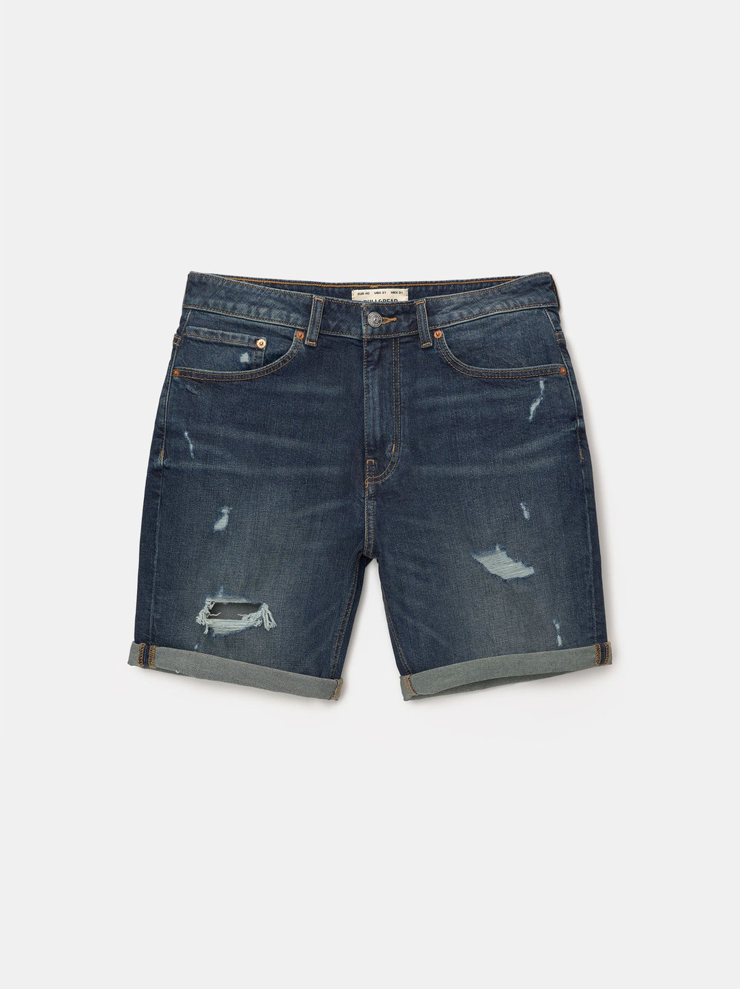 Moudda PULL & BEAR - Bermuda Denim Slim Déchiré - Tunisie 2
