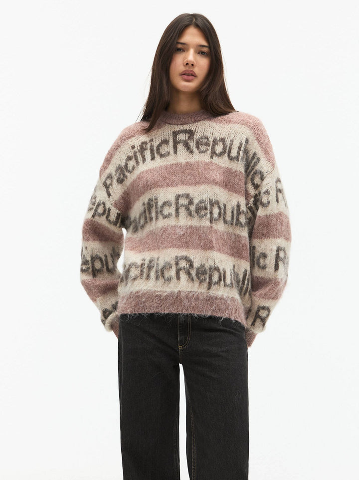 Moudda PULL & BEAR - Pull Pacific - Rayures Personnalisées - Tunisie 2