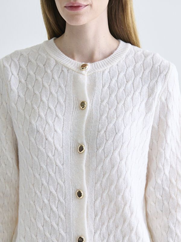 Moudda LC Waikiki - Cardigan tricot cv épais pour Femmes - Tunisie 3