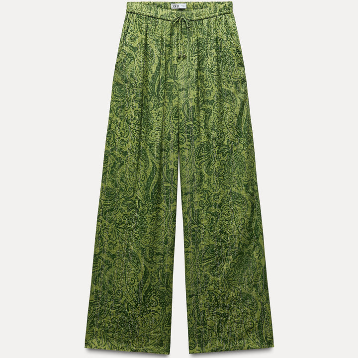 Moudda ZARA - Pantalon imprimé paisley coordonné - Tunisie 2