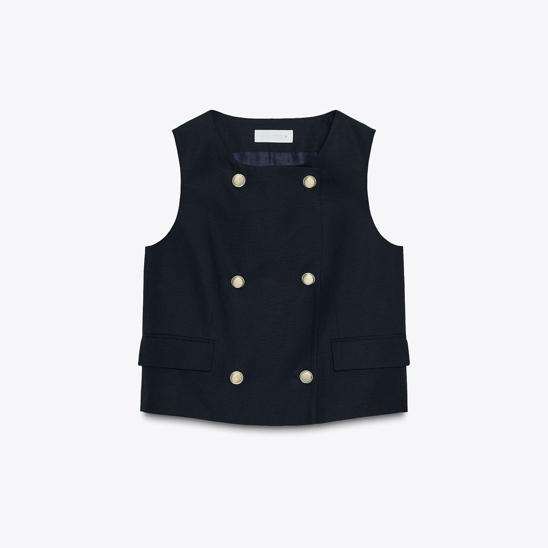 Moudda ZARA - Ensemble Gilet - Croisé & Col Rond - Tunisie 1