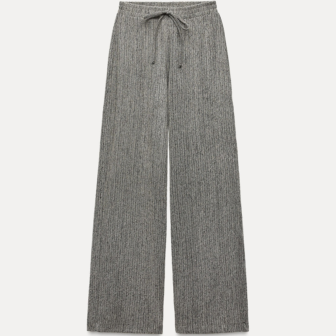 Moudda ZARA - Pantalon Droit Texturé Gratté - Tunisie 1