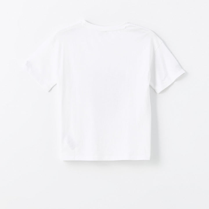 Moudda LC Waikiki - Body en jersey manches longues Fille Buxe blanc - Tunisie 2