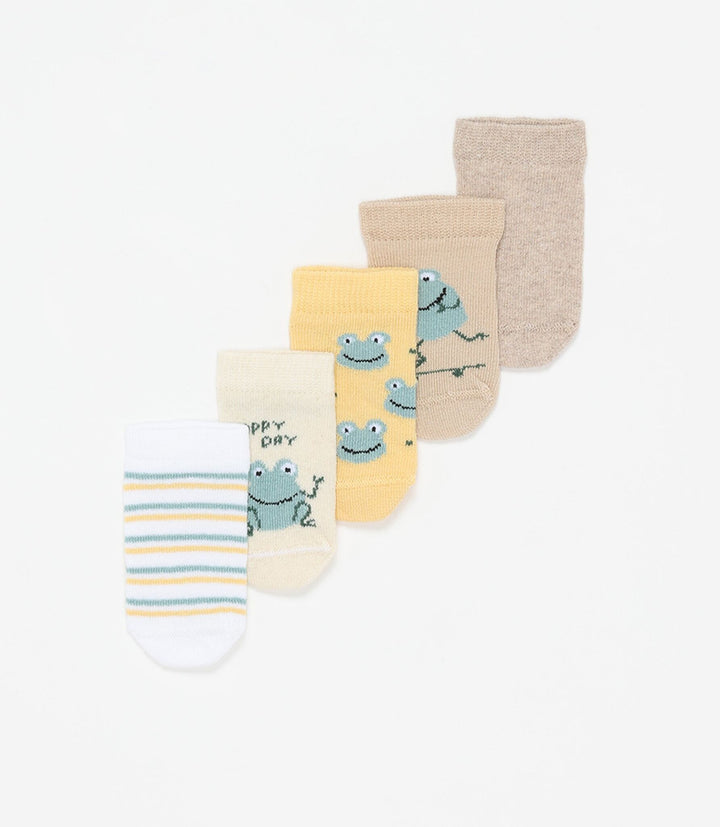 Moudda Lefties - Pack 5 Chaussettes Sport - Grenouille Terre - Tunisie 2