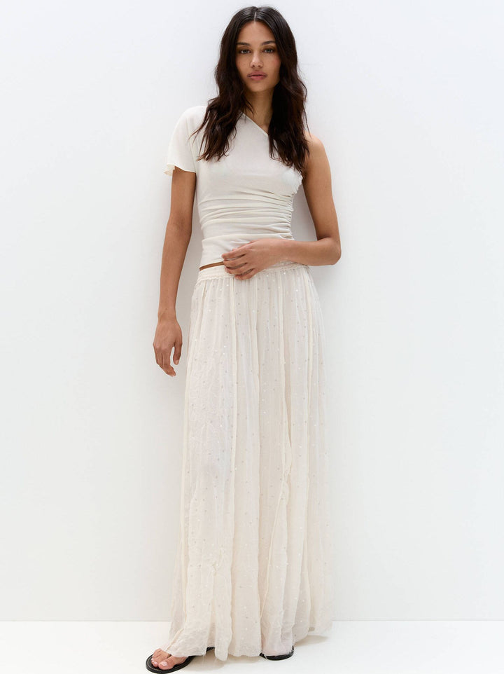 Moudda PULL & BEAR - Jupe Midi - Ceinture Effilochée - Tunisie 2