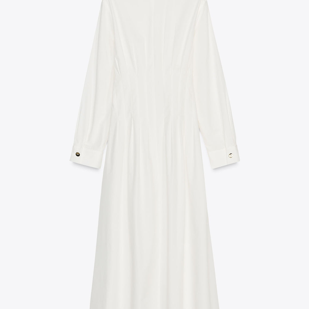Moudda ZARA - Robe Chemisier Popeline - Fronce Taille - Tunisie 2