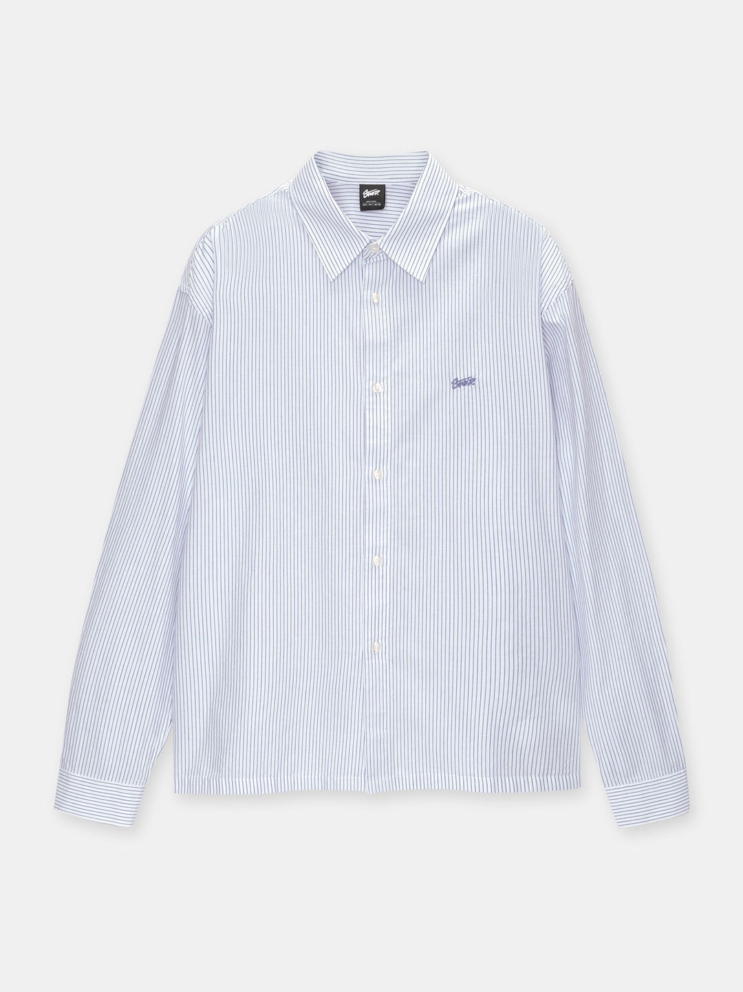Moudda PULL & BEAR - Chemise Manches Longues Popeline Rayures Crop STWD - Tunisie 4