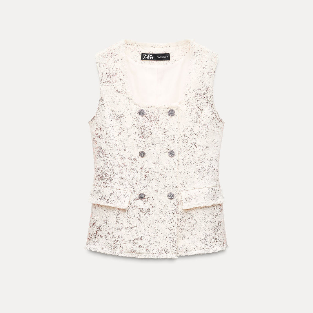 Moudda ZARA - Set gilet laminé - Tunisie 1