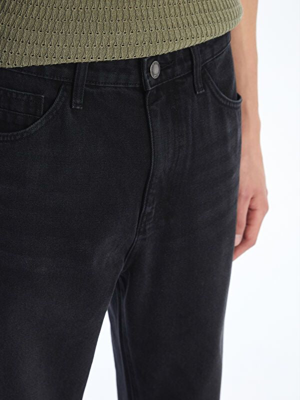 Moudda LC Waikiki - Pantalon jean tissé basique Homme Rodéo noir - Tunisie 3