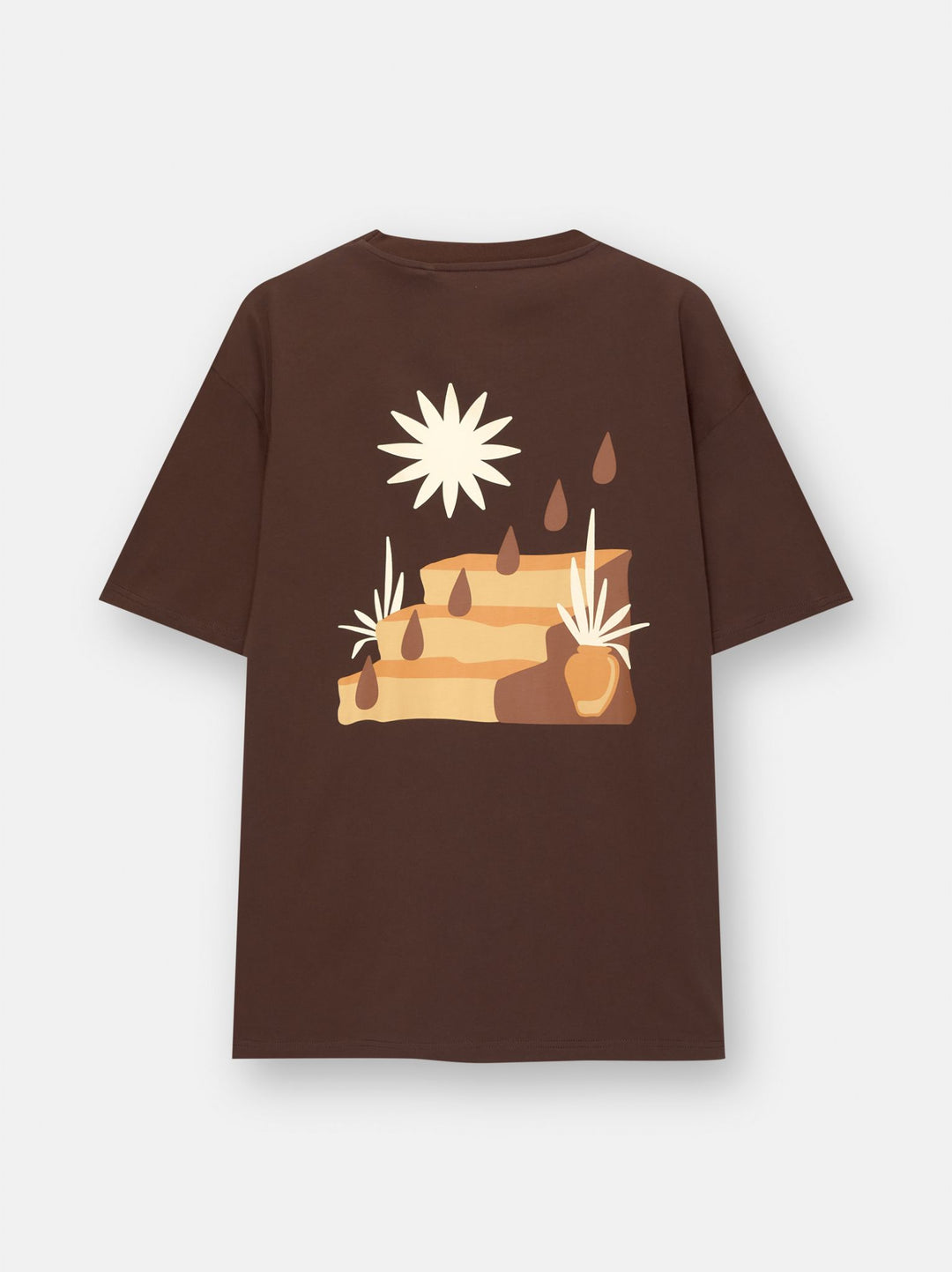 Moudda PULL & BEAR - T-Shirt Demi-Manches Desierto Escalera Spécial ADHA - Tunisie 4