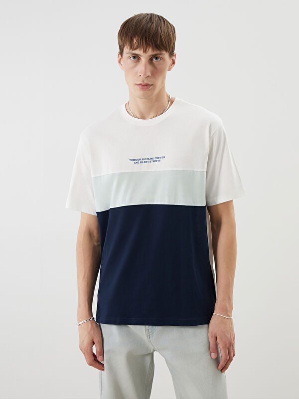 Moudda LC Waikiki - T-shirt imprimé manches courtes en jersey pour Homme - Tunisie 3