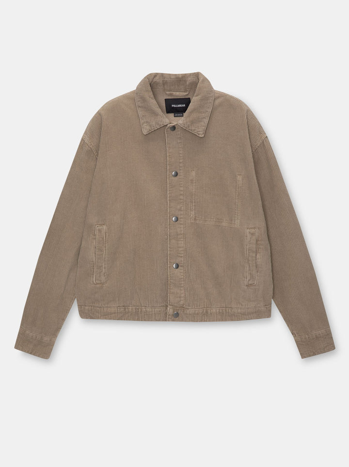 Moudda PULL & BEAR - Veste Type Pana Légère Col Camisero - Tunisie 1