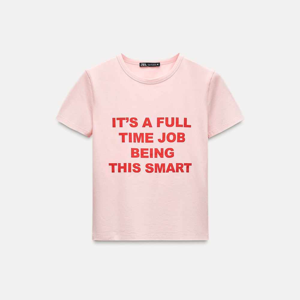 Moudda ZARA - T-shirt imprimé texte - Tunisie 2