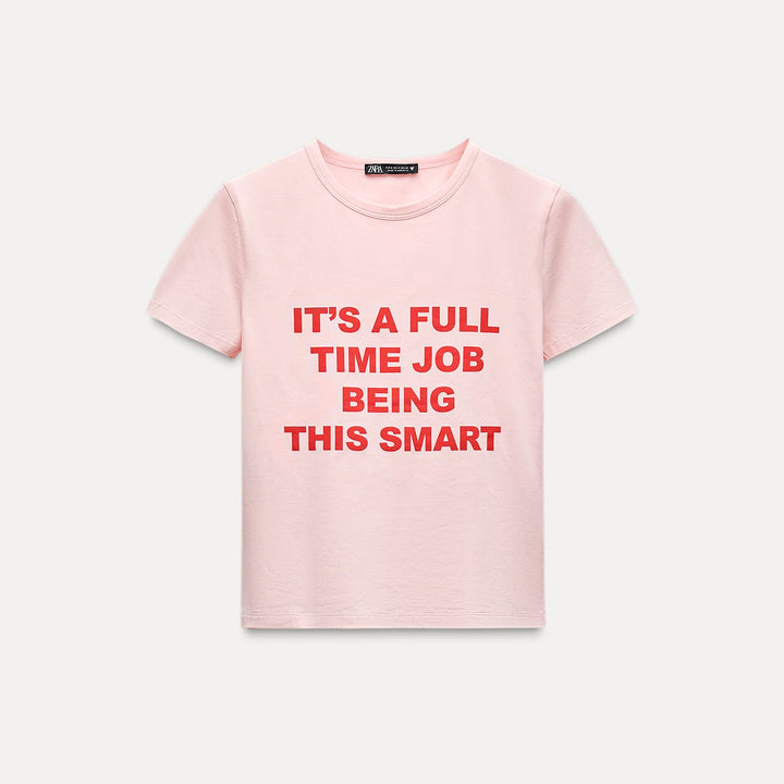 Moudda ZARA - T-shirt imprimé texte - Tunisie 2