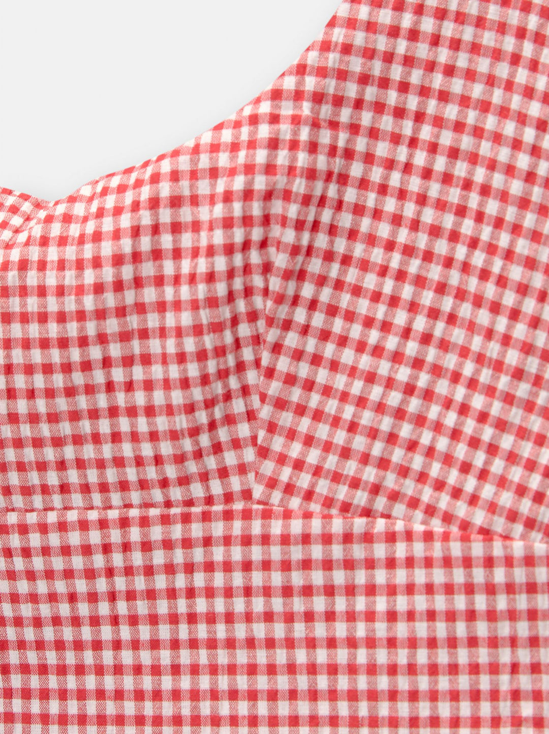 Moudda PULL & BEAR - Top Encolure Arrondie Vichy - Tunisie 3