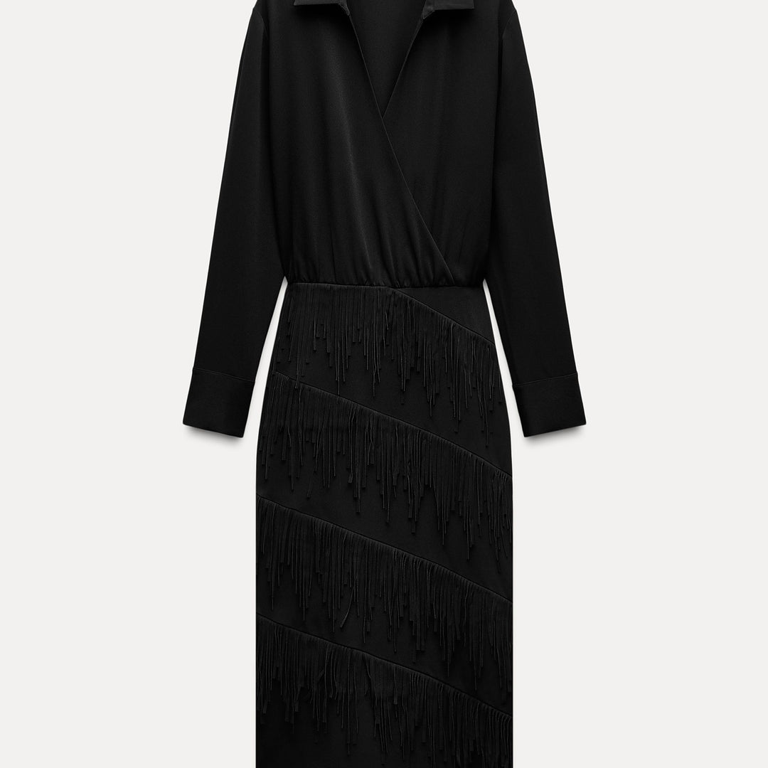 Moudda ZARA - Robe combinée jupe franges - Tunisie 2