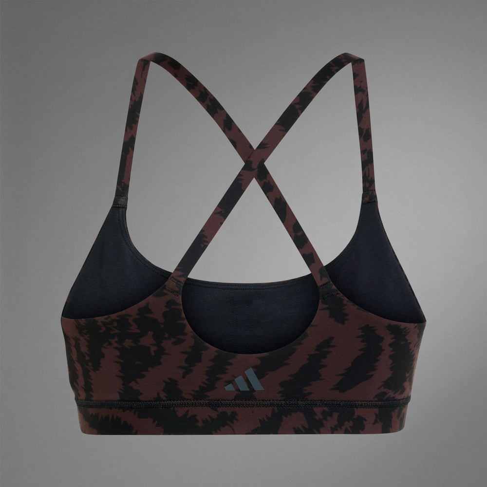 Moudda Adidas - Brassière imprimé intégral All Me Maintien léger - Tunisie 2