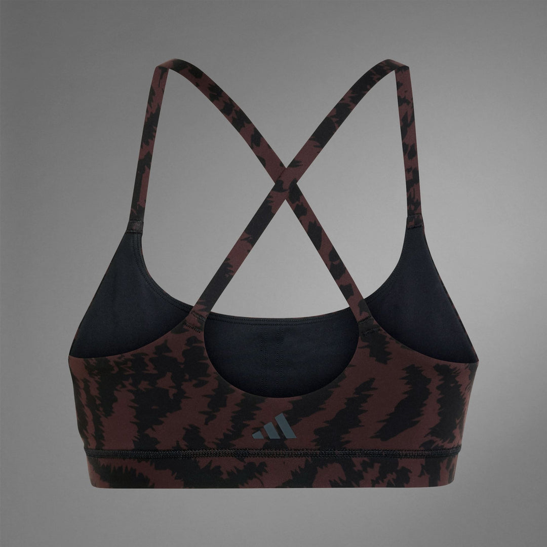 Moudda Adidas - Brassière imprimé intégral All Me Maintien léger - Tunisie 2