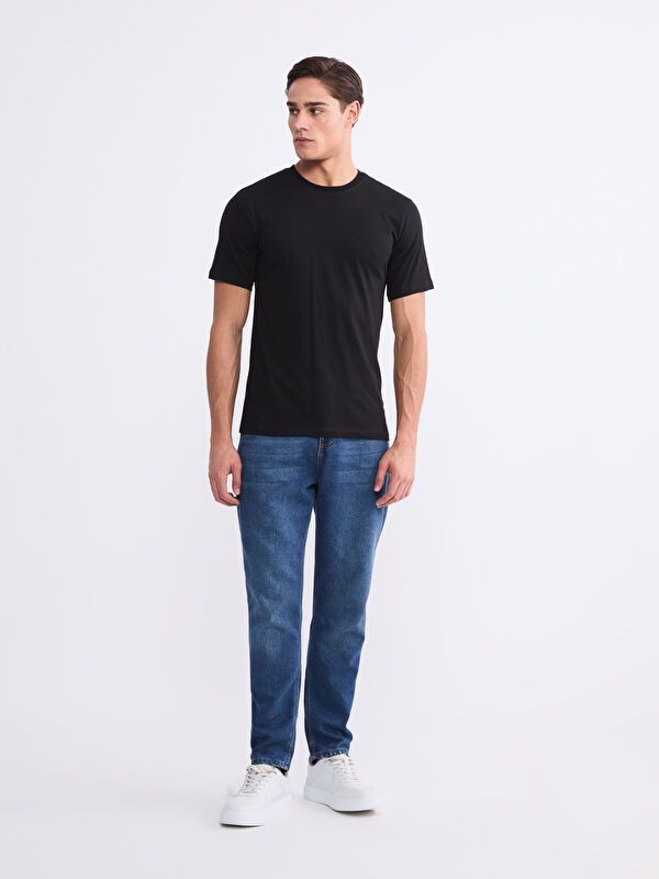 Moudda LC Waikiki - T-shirt basique col rond manches courtes en jersey pour Homme - Tunisie 2