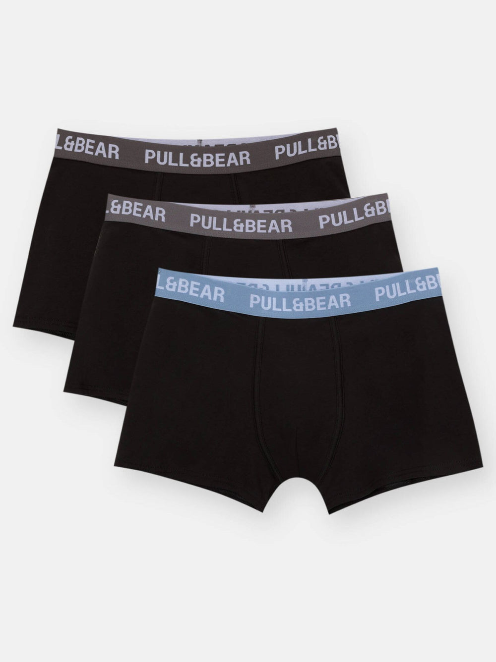 Moudda PULL & BEAR - Boxer - Carreaux (Blanc/Marine/Noir) - Tunisie 2