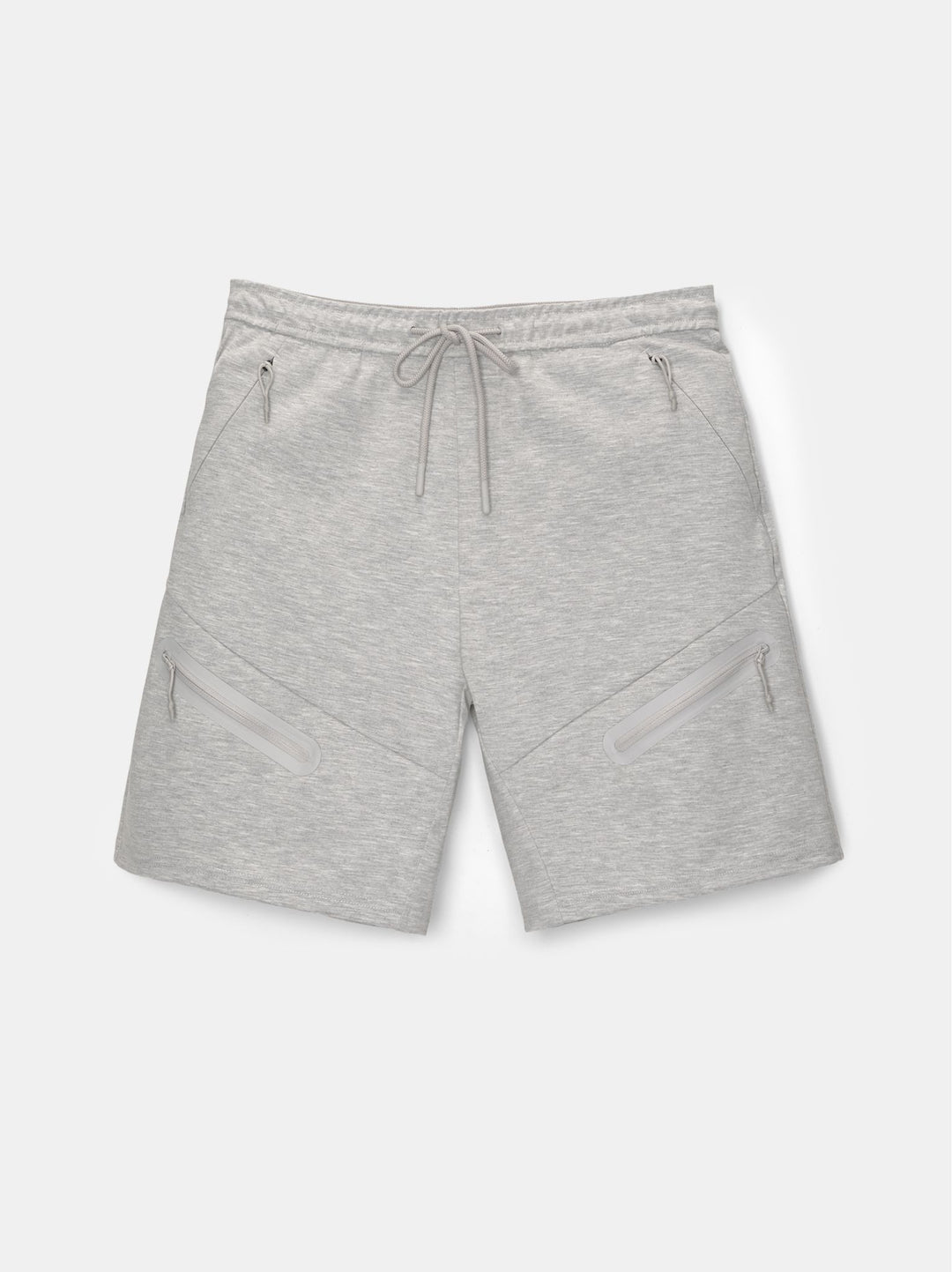 Moudda PULL & BEAR - Bermuda Jogging Tech Fermeture Devant Join Life Gris Clair - Tunisie 1