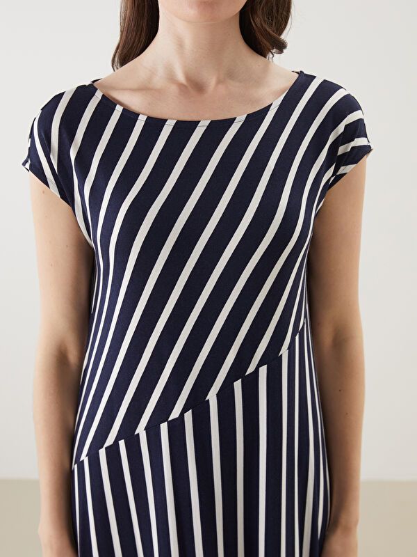 Moudda LC Waikiki - Robe manches courtes en jersey pour Femme - Tunisie 3
