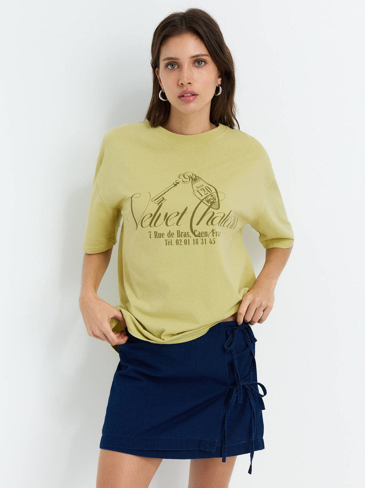 Moudda PULL & BEAR - T-Shirt Graphique - Clés Hôtel Lima - Tunisie 2