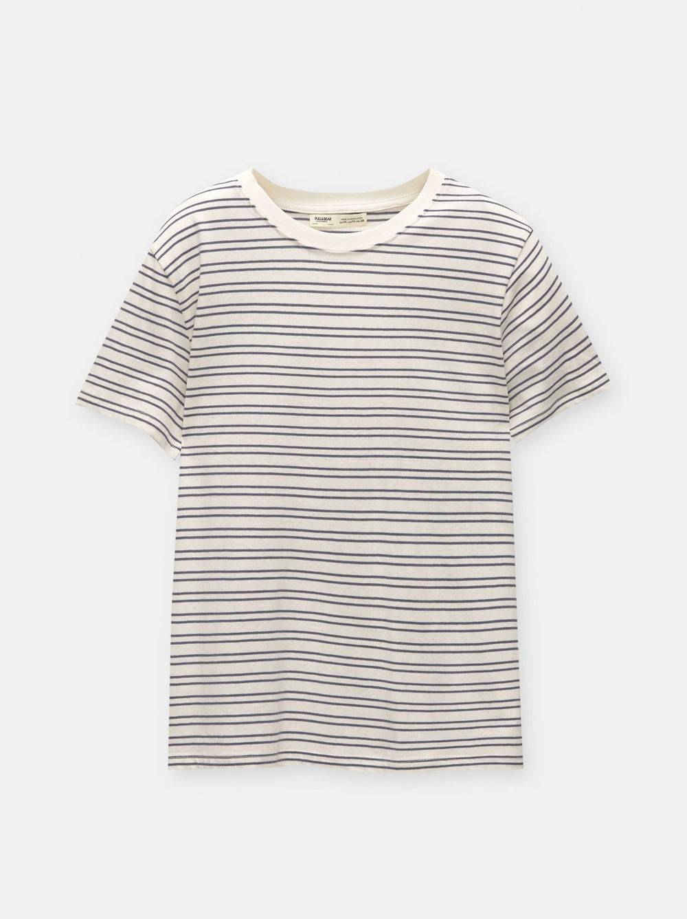 Moudda PULL & BEAR - Body Basique Manches Courtes Col Rond Rayures - Tunisie 2