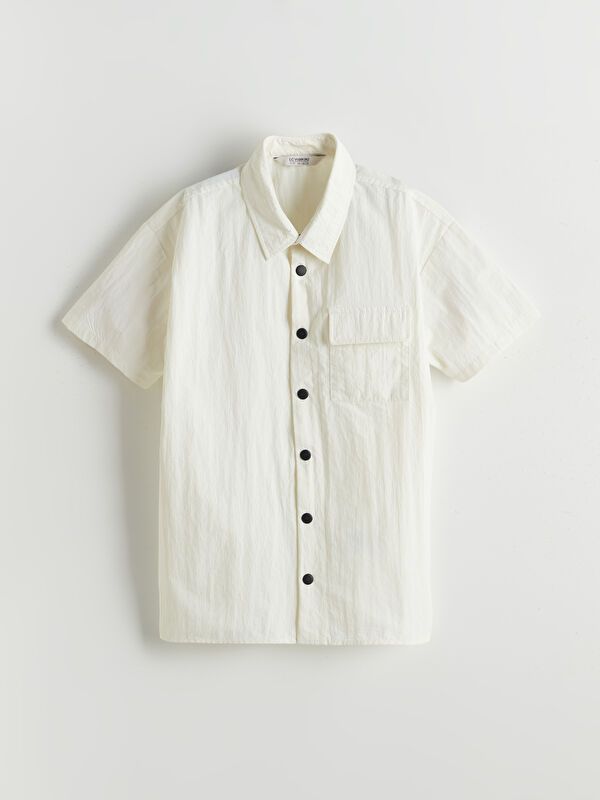 Moudda LC Waikiki - Chemise manches courtes en tissu pour Garçon - Tunisie 1