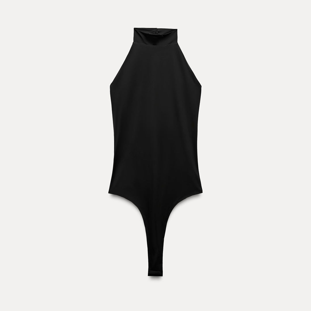 Moudda ZARA - Justaucorps bustier effet seconde peau, dos dénudé - Tunisie 3