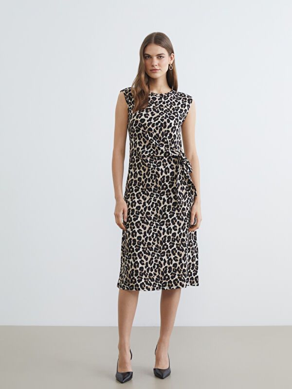 Moudda LC Waikiki - Robe manches courtes en jersey pour Femme - Tunisie 2