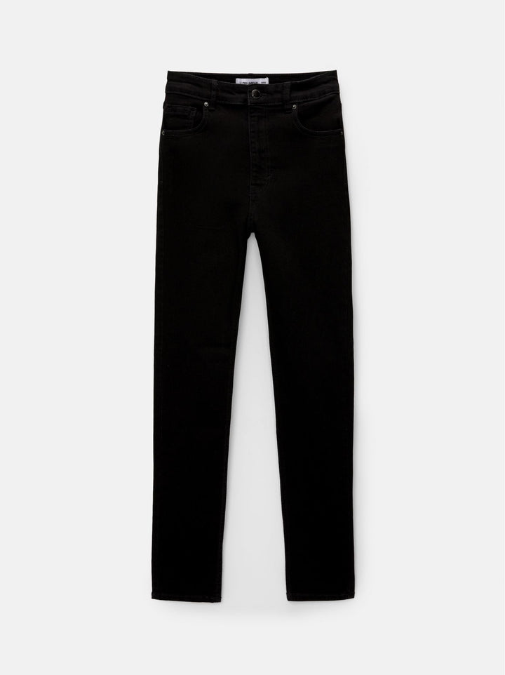 Moudda PULL & BEAR - Pantalon Skinny Taille Haute Blanc - Tunisie 1