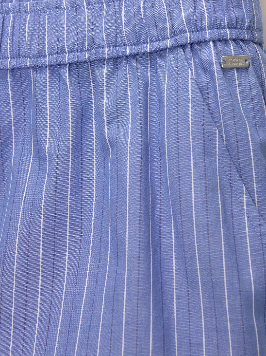 Moudda PULL & BEAR - Short Pacific Rayure Bleue - Tunisie 3