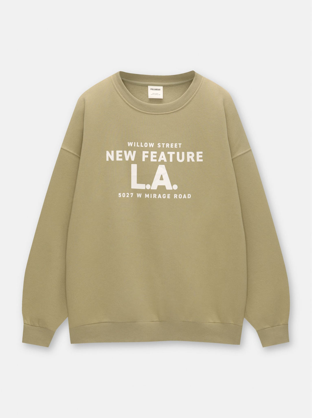 Moudda PULL & BEAR - Sweat Graphique Varsity Bloc - Tunisie 1