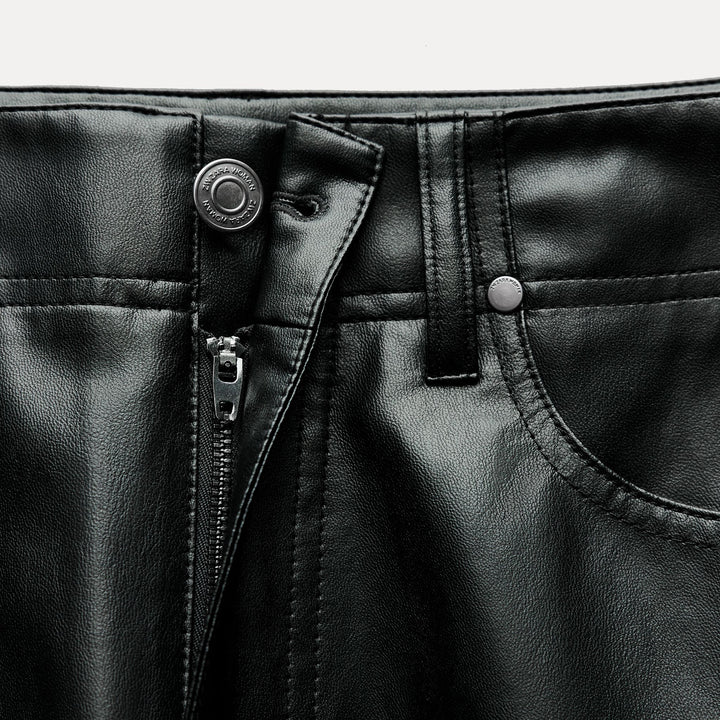 Moudda ZARA - Pantalon droit similicuir - Tunisie 4