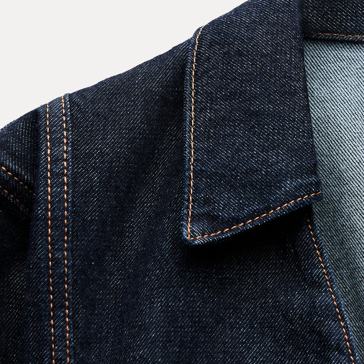 Moudda ZARA - Chemise jean courte, décolleté plungé - Tunisie 3