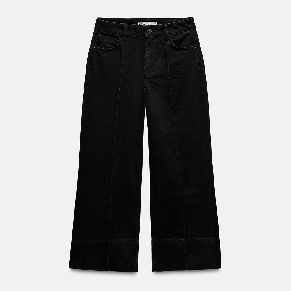 Moudda ZARA - Jean large taille haute court nervure frontale - Tunisie 2