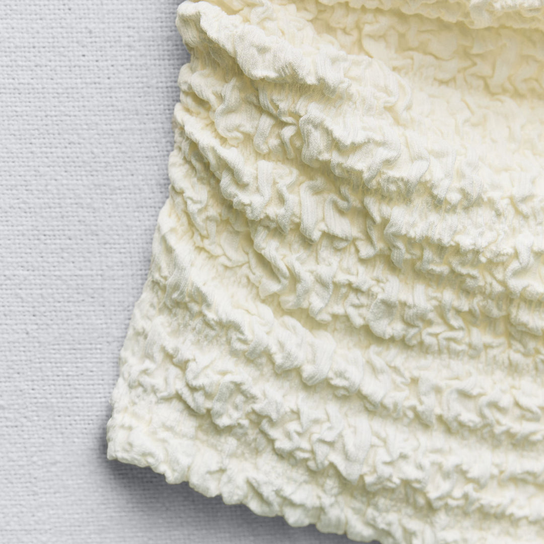 Moudda ZARA - Top Dos Nu Texturé à Fronces - Tunisie 4