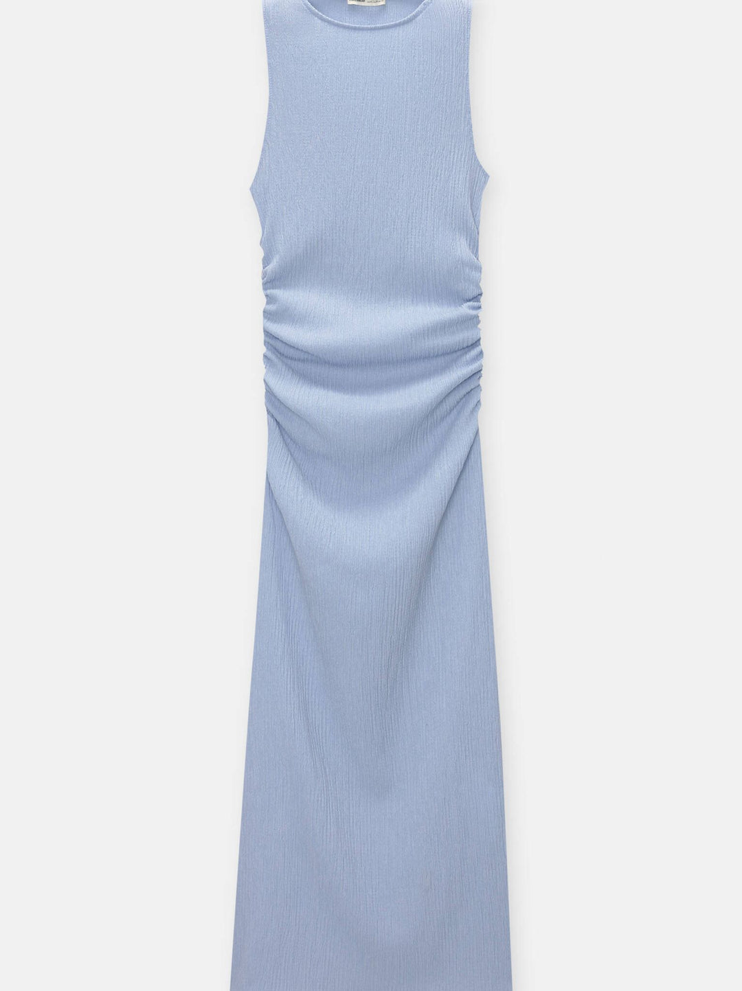 Moudda PULL & BEAR - Robe Longue Bambula Sans Manches Fronces Latérales - Tunisie 6